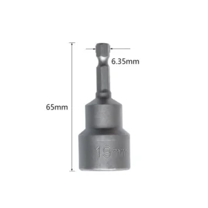 19mm Screw In Peg Adapter and Caravan Leg Winder Magnetic Hexagon Socket Adaptor for Drill Impact Best